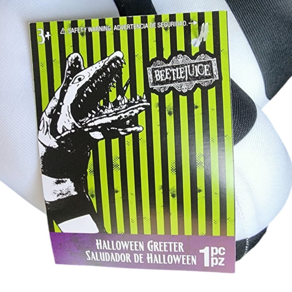 Beetlejuice 17” Plush Sandworm Halloween Greeter - Picture 8 of 13